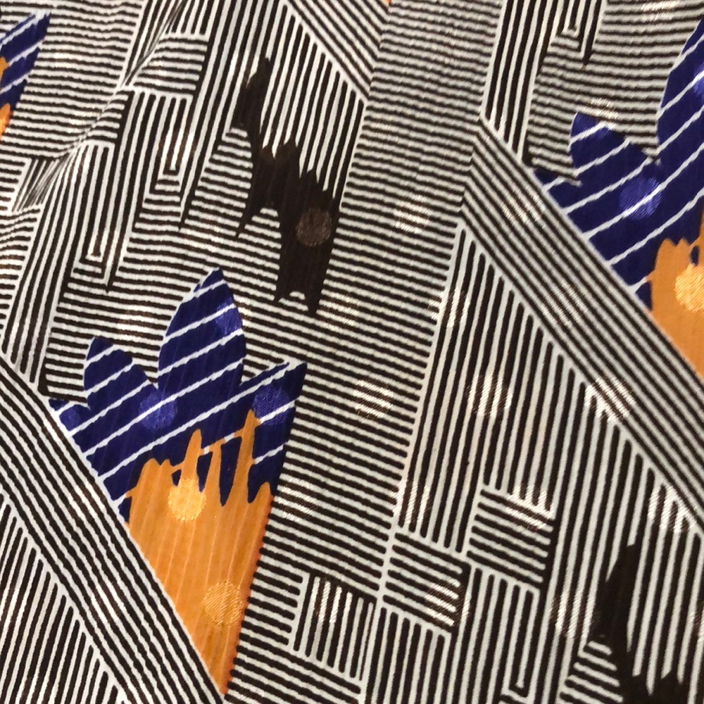 Vintage 80s Pierre Balmain Abstract Dot Dress - Picture 4 of 5